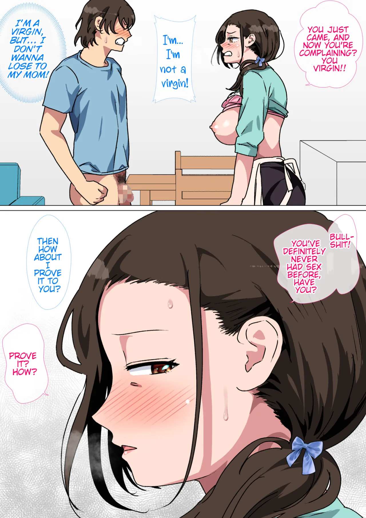 Haha ga Ecchi na Chouhatsu Shite Kita node Gaman Dekizu ni Hangeki Shimashita. 30