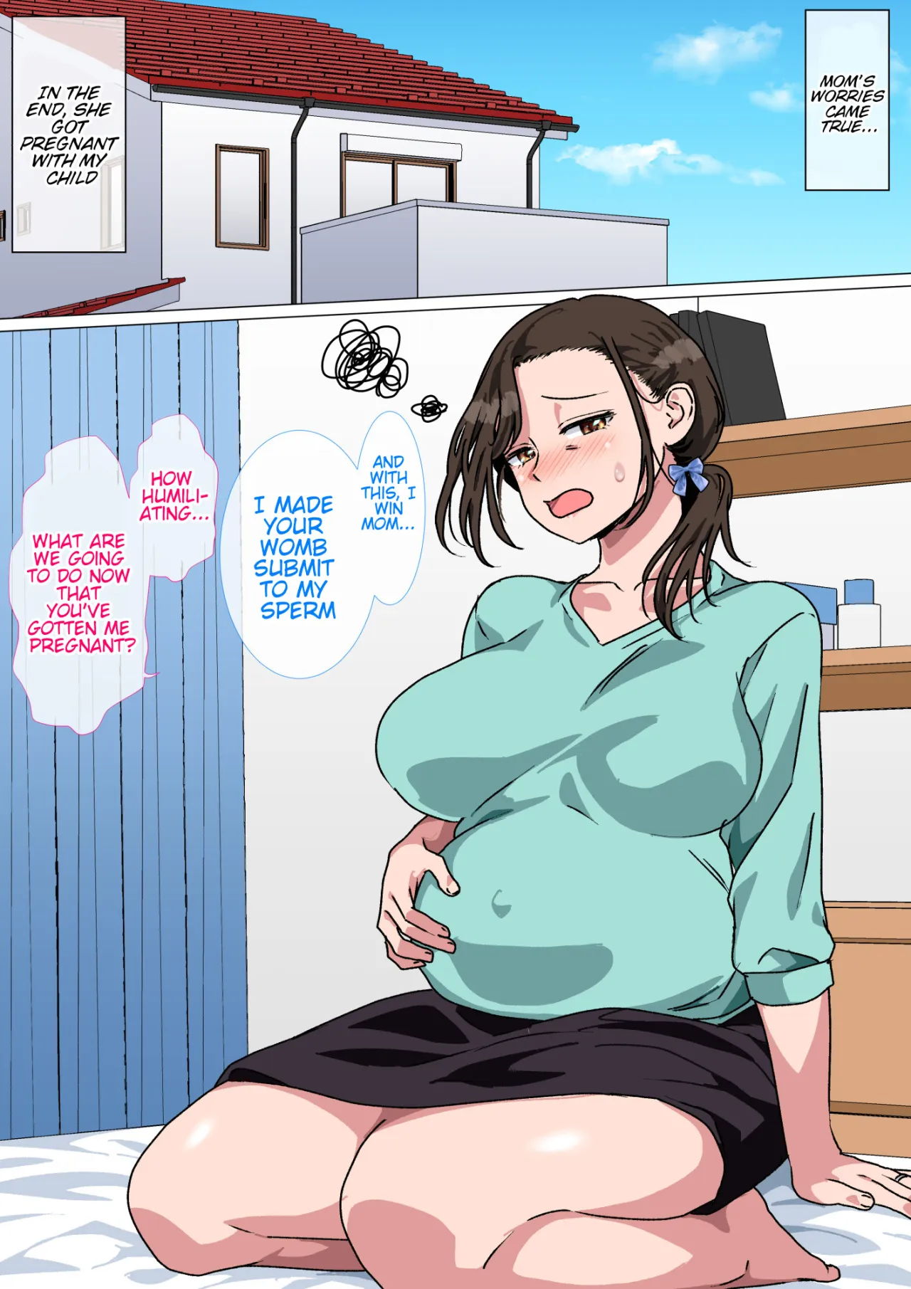 Haha ga Ecchi na Chouhatsu Shite Kita node Gaman Dekizu ni Hangeki Shimashita. 64