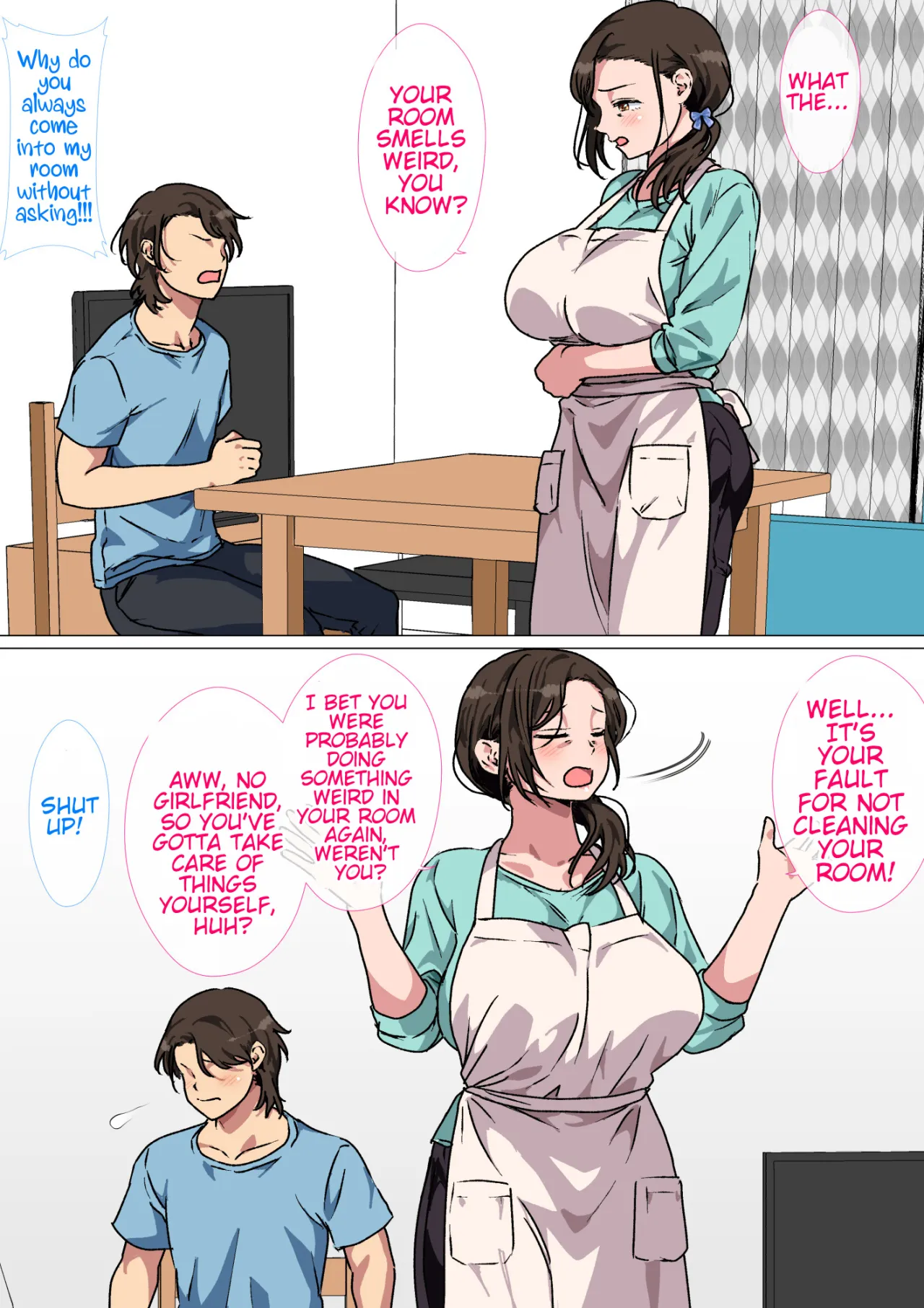 Haha ga Ecchi na Chouhatsu Shite Kita node Gaman Dekizu ni Hangeki Shimashita. 8