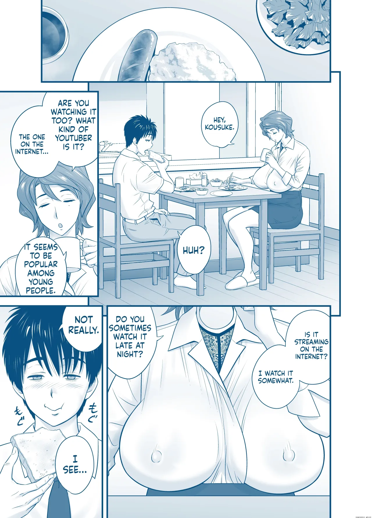 Haha ga Tomokano ni Natta node 5 5