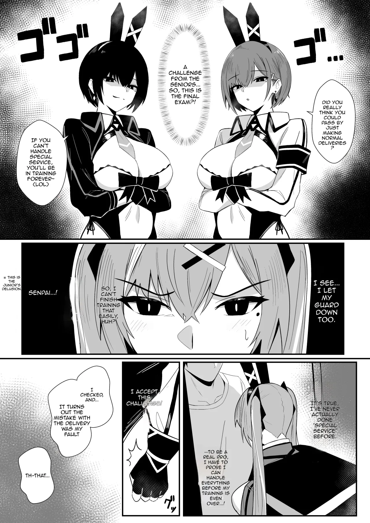 Haitatsu Bunny Girl to Service Ecchi 4 11