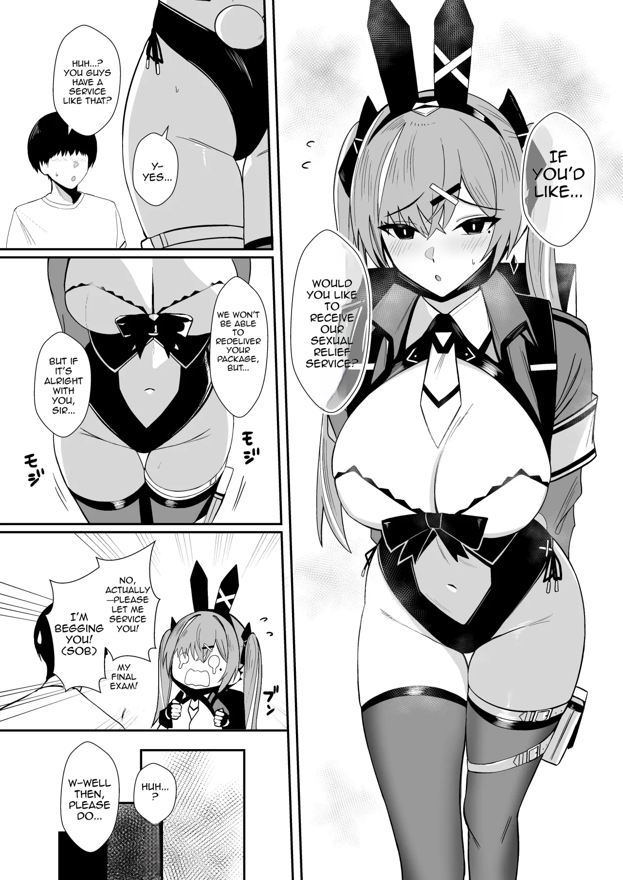 Haitatsu Bunny Girl to Service Ecchi 4 12