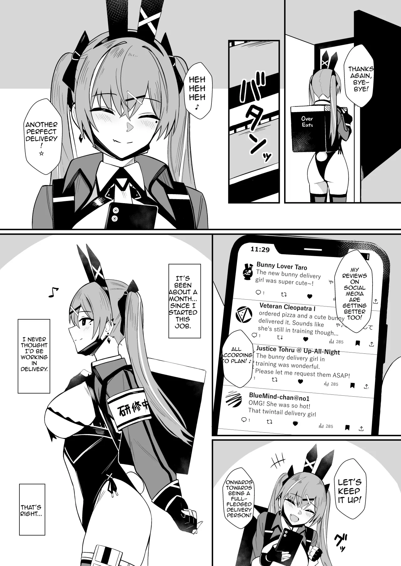 Haitatsu Bunny Girl to Service Ecchi 4 5