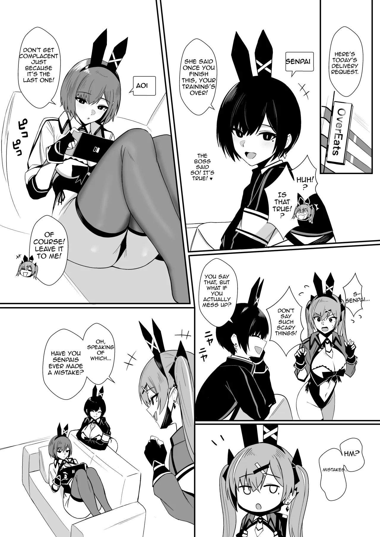 Haitatsu Bunny Girl to Service Ecchi 4 8
