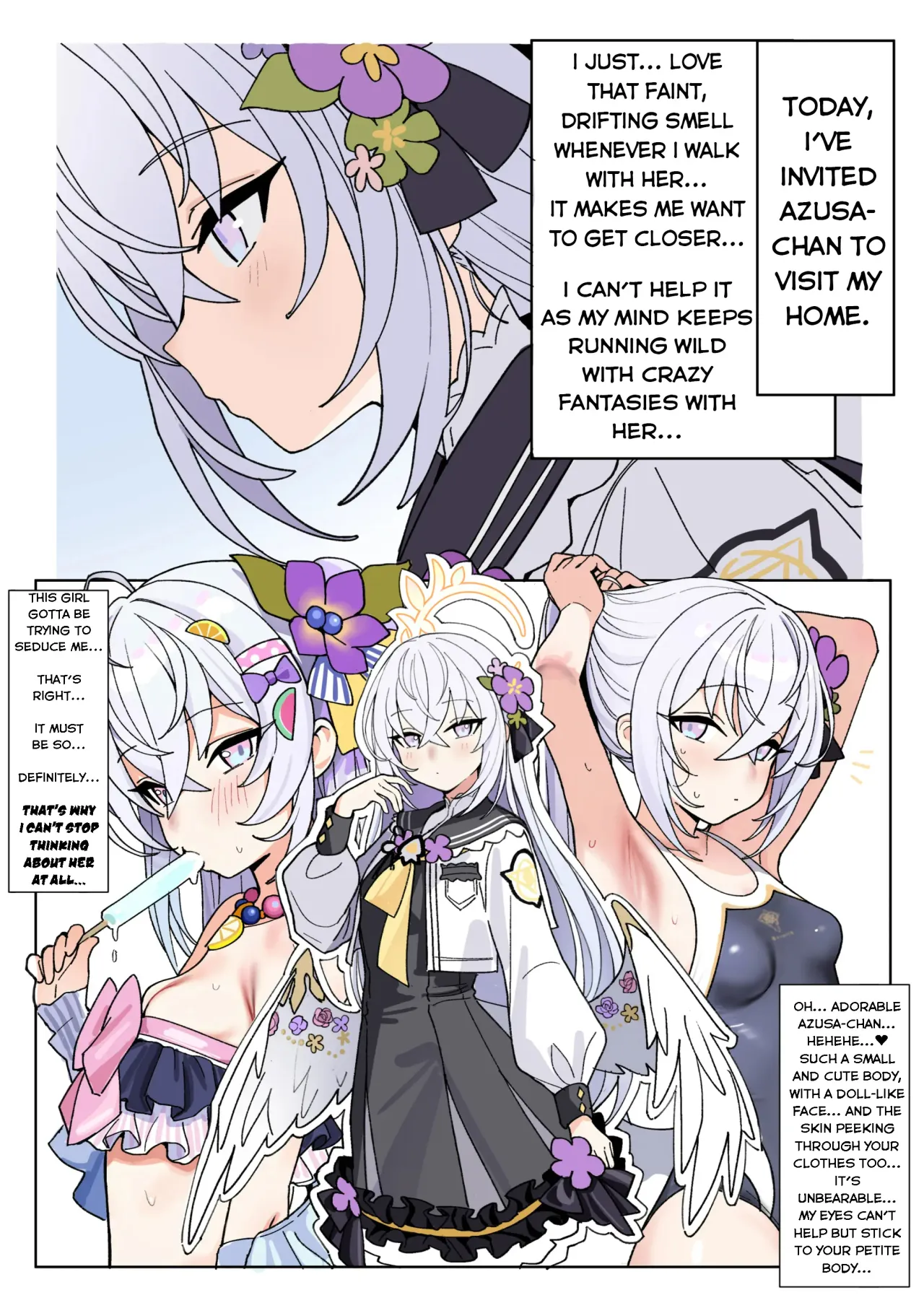 Hakudaku Tenshi to no, Torokeru You na Joukou 2