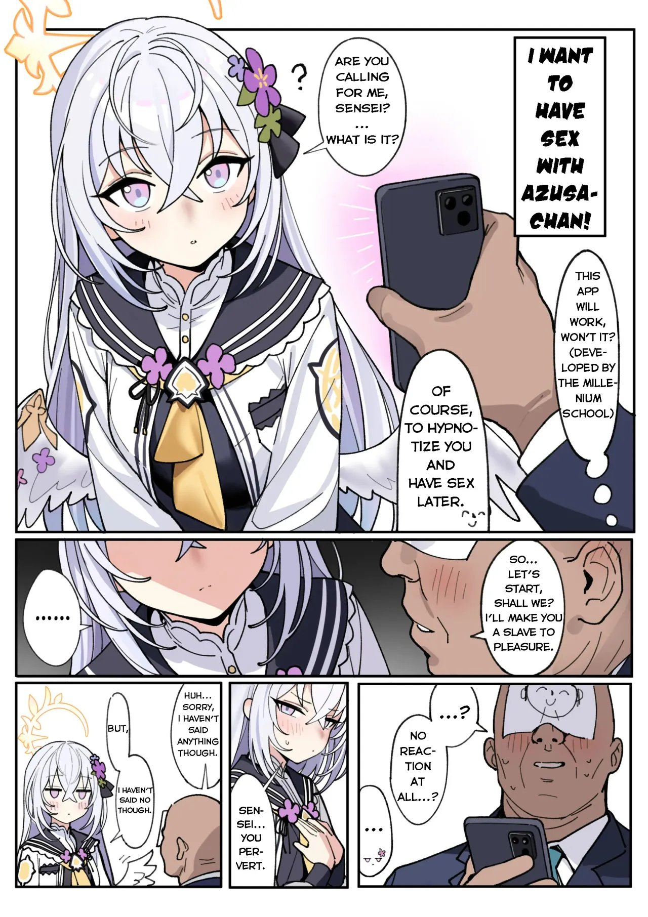 Hakudaku Tenshi to no, Torokeru You na Joukou 3