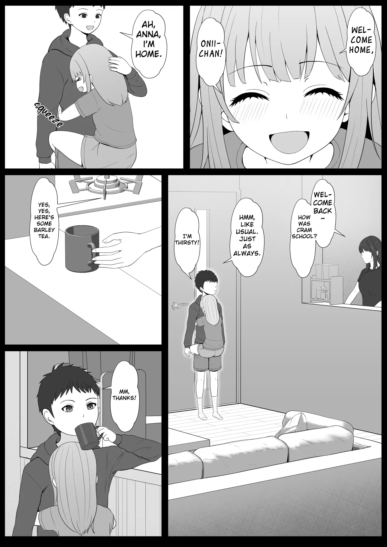 Half Gimai to no Amai Nichijou to Noumitsu Sex 2 32