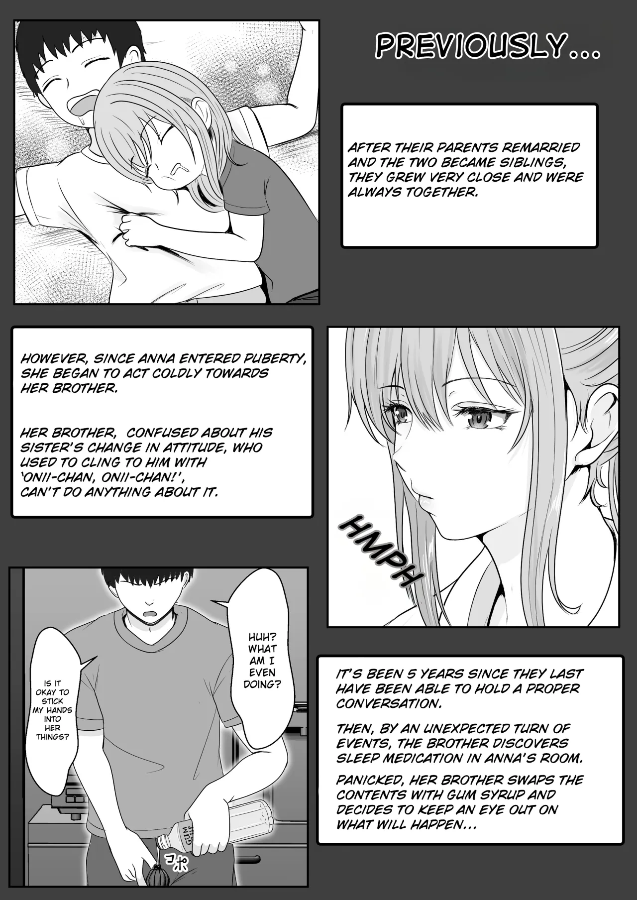 Half Gimai to no Amai Nichijou to Noumitsu Sex 3