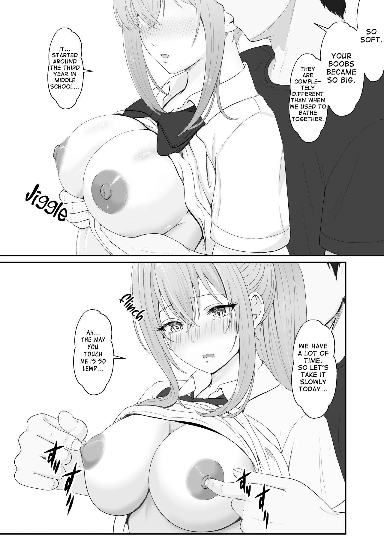 Half Gimai to no Amai Nichijou to Noumitsu Sex 38