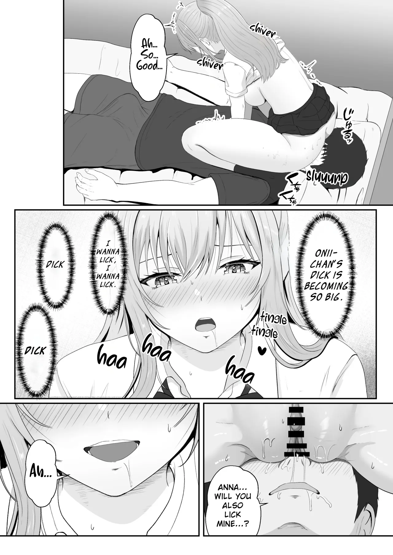 Half Gimai to no Amai Nichijou to Noumitsu Sex 54