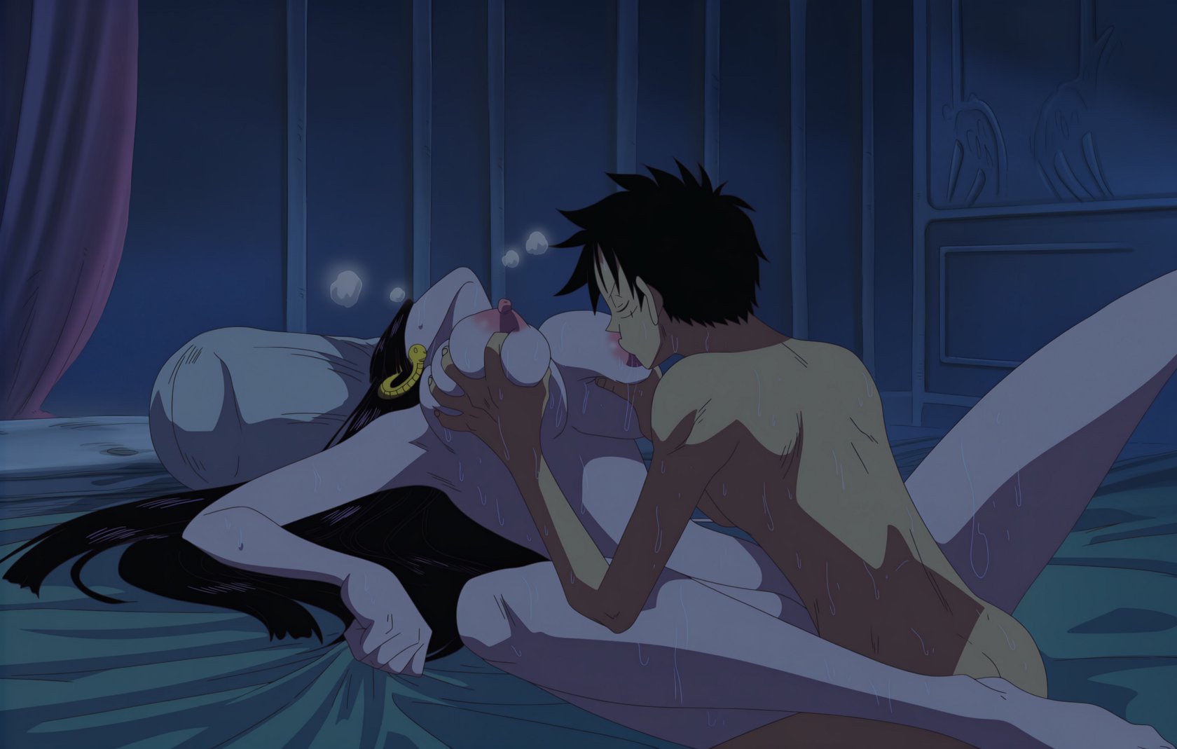 Hancock x Luffy 14