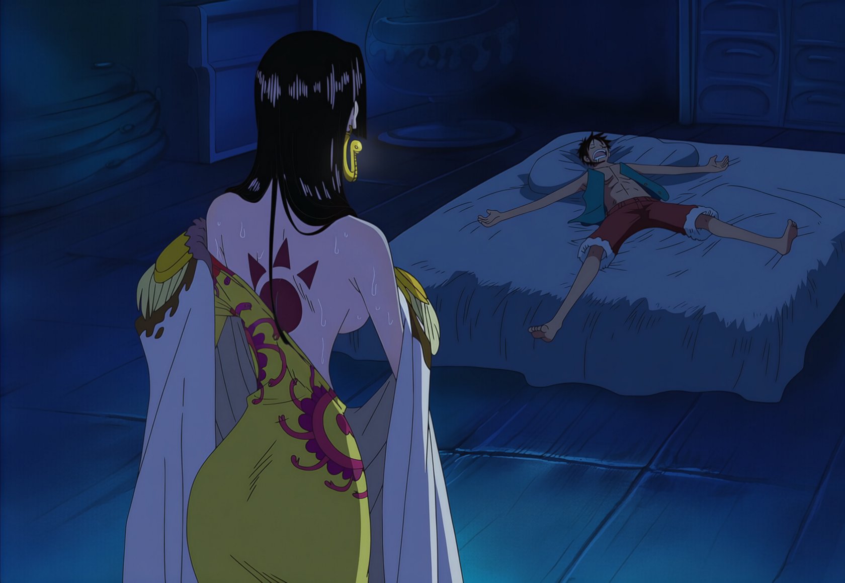 Hancock x Luffy 5