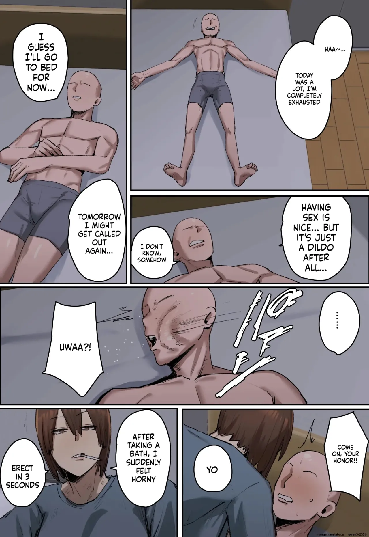 Hanketsu, Hikokunin wa Watashi no Dildo Kei ni Shosuru 14