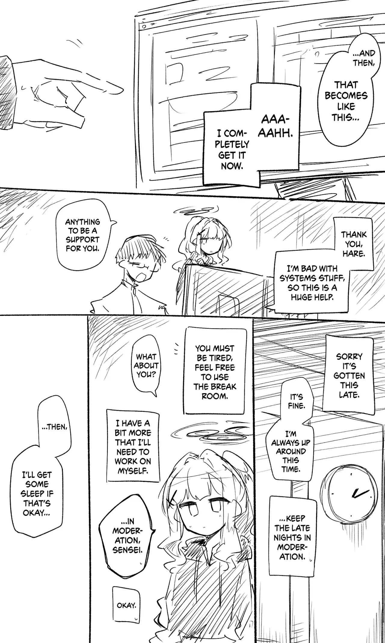 Hare Koukaibun + Short Manga + Omake 1