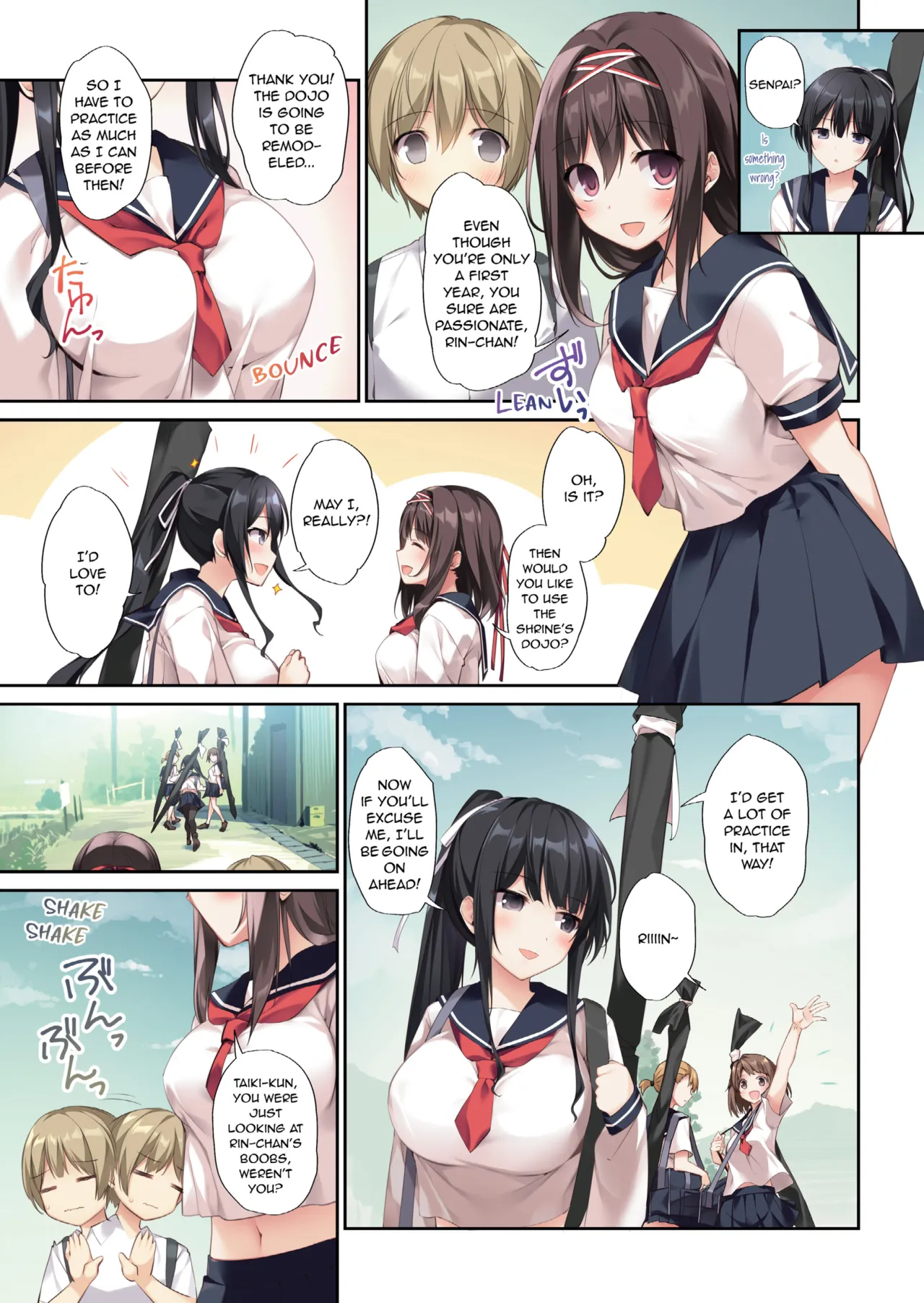 HAREM SUMMER -Seiso Bitch na Miko Senpai 2 - Decensored 10