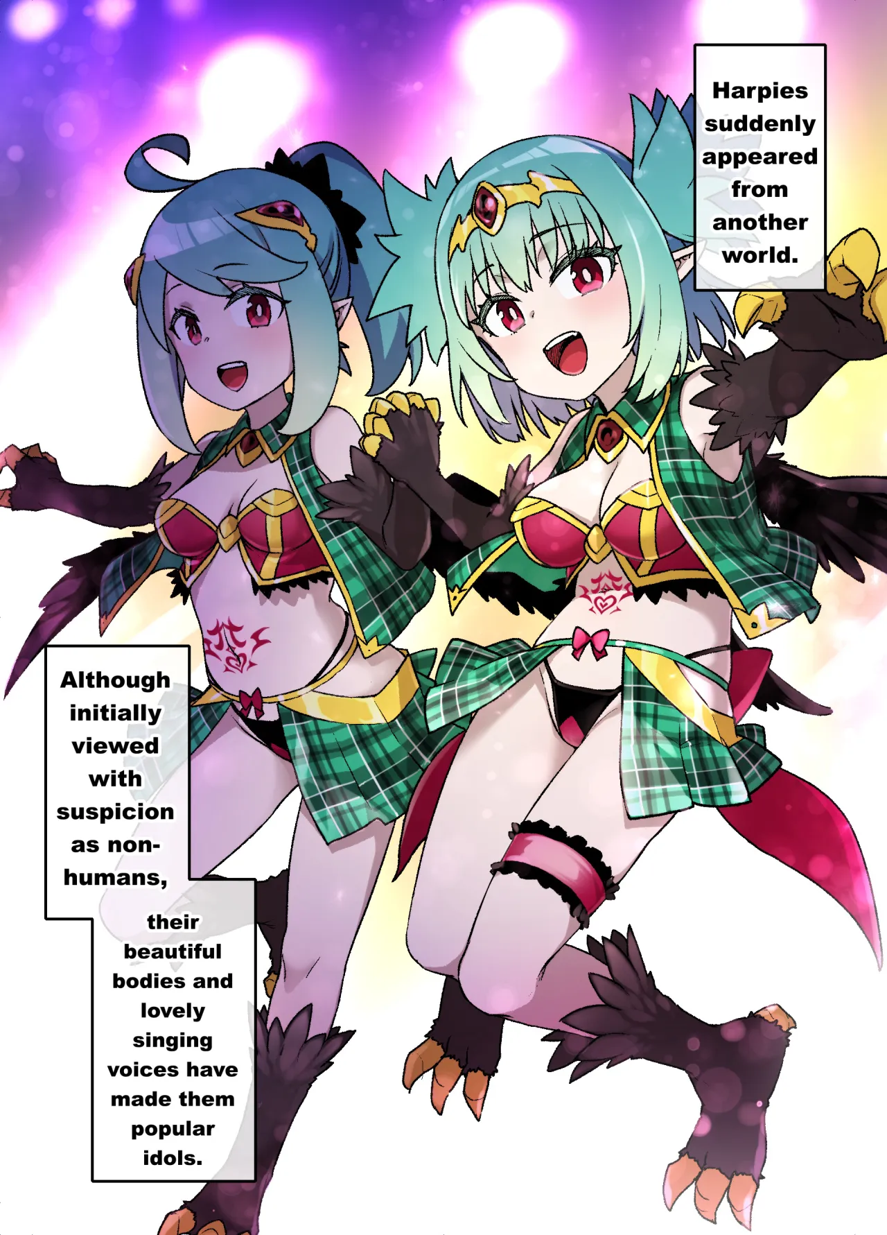 Harpy Musume no Sennou Shokushu Kan Live 2