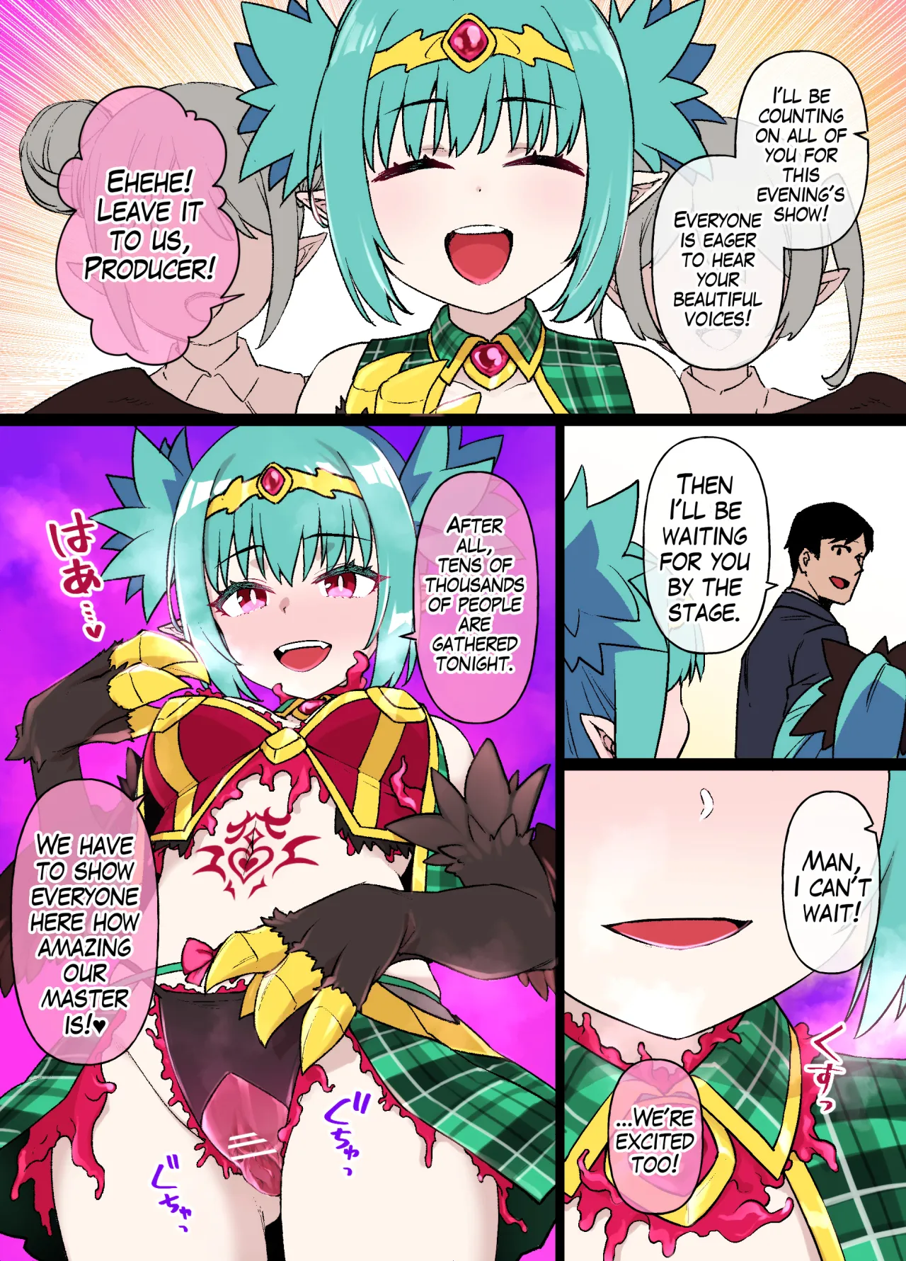 Harpy Musume no Sennou Shokushu Kan Live 3