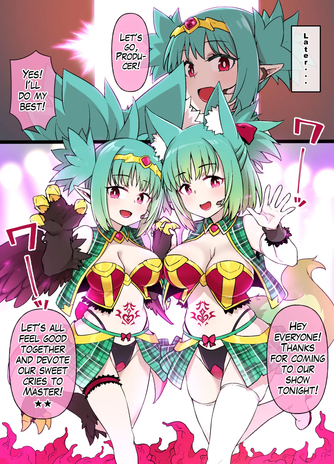 Harpy Musume no Sennou Shokushu Kan Live 7