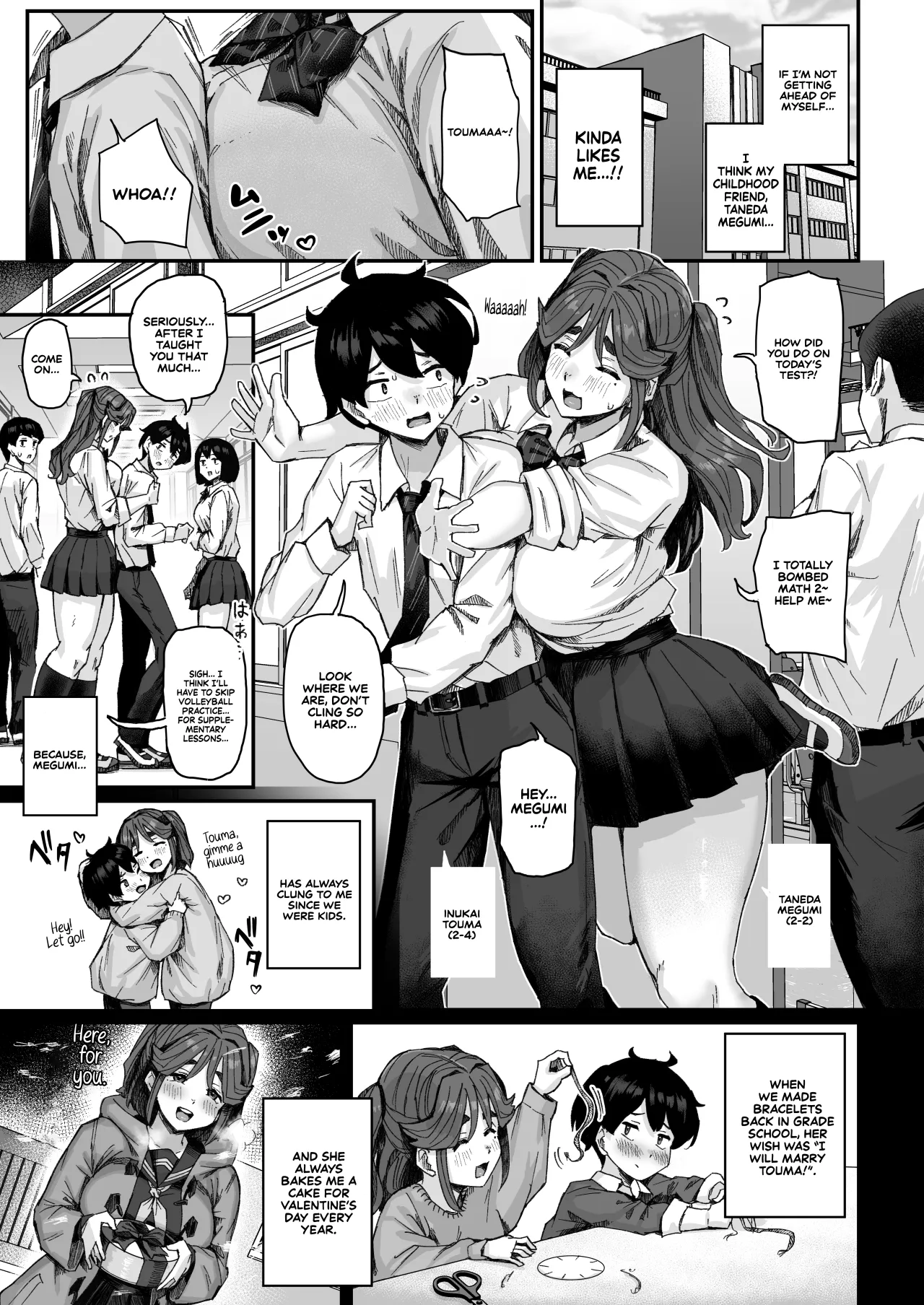 Hatsuiku ga Yokute Oshi ni Yowai Osananajimi ga Ki ni Natte Shikatanai (Zenpen) 4