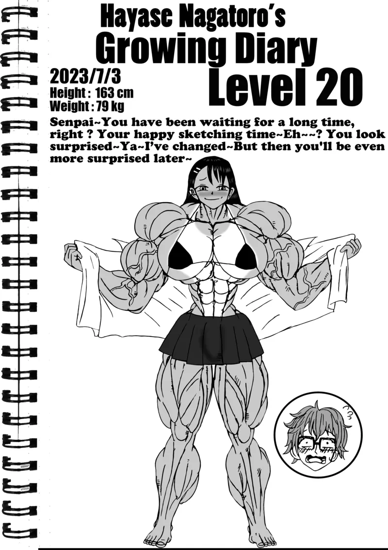 Hayase Nagatoro's Growth Diary (Futa Edition) 7