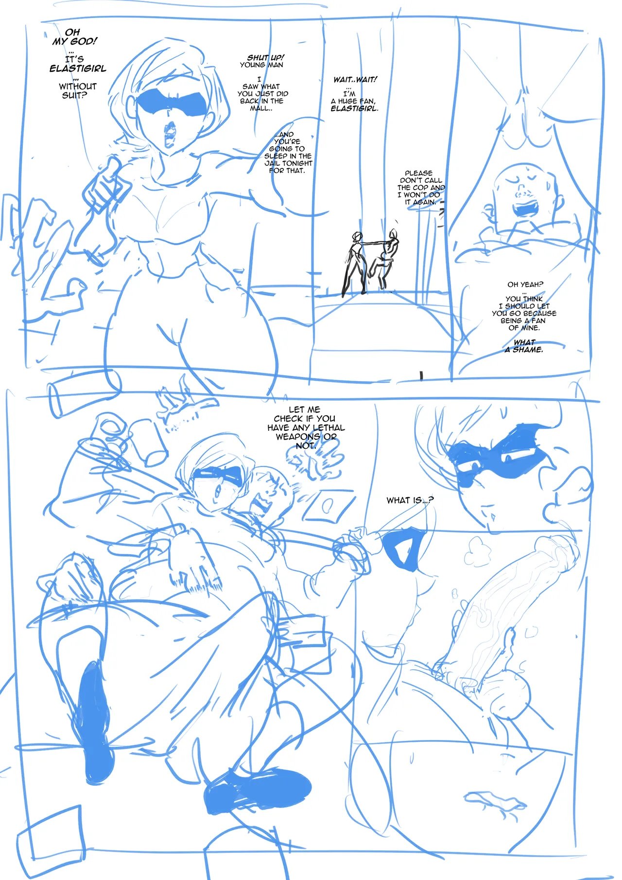 Helen Comic + WIP 32