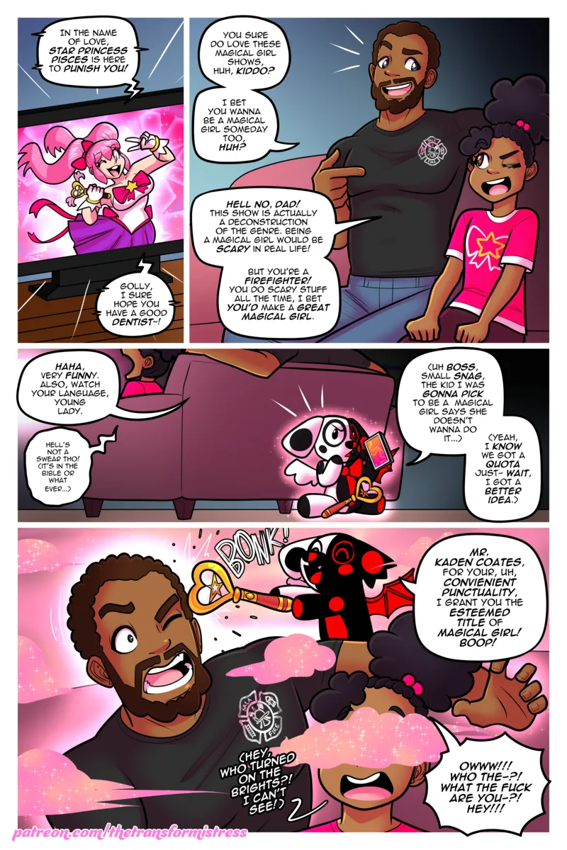 Help! I Turned My Dad Into A Magical Girl!! 1