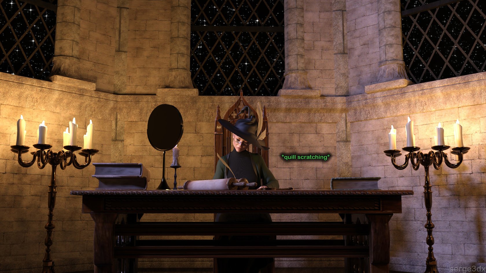 Hermione Granger and the Professor's Wand 3