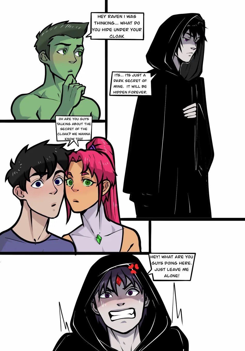 Hidden Under the Cloak 1