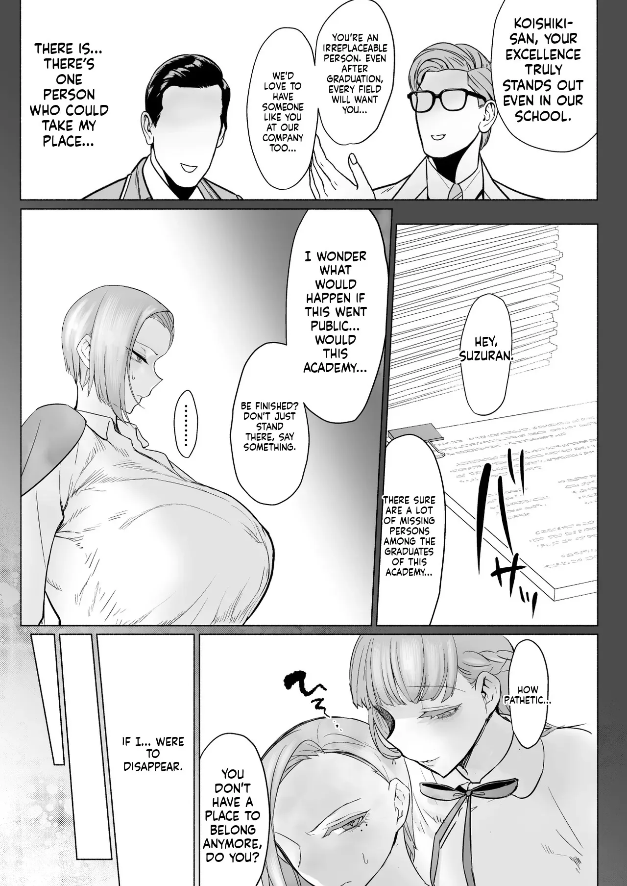 Hijiri Futanari Jogakuin no Imposter 55