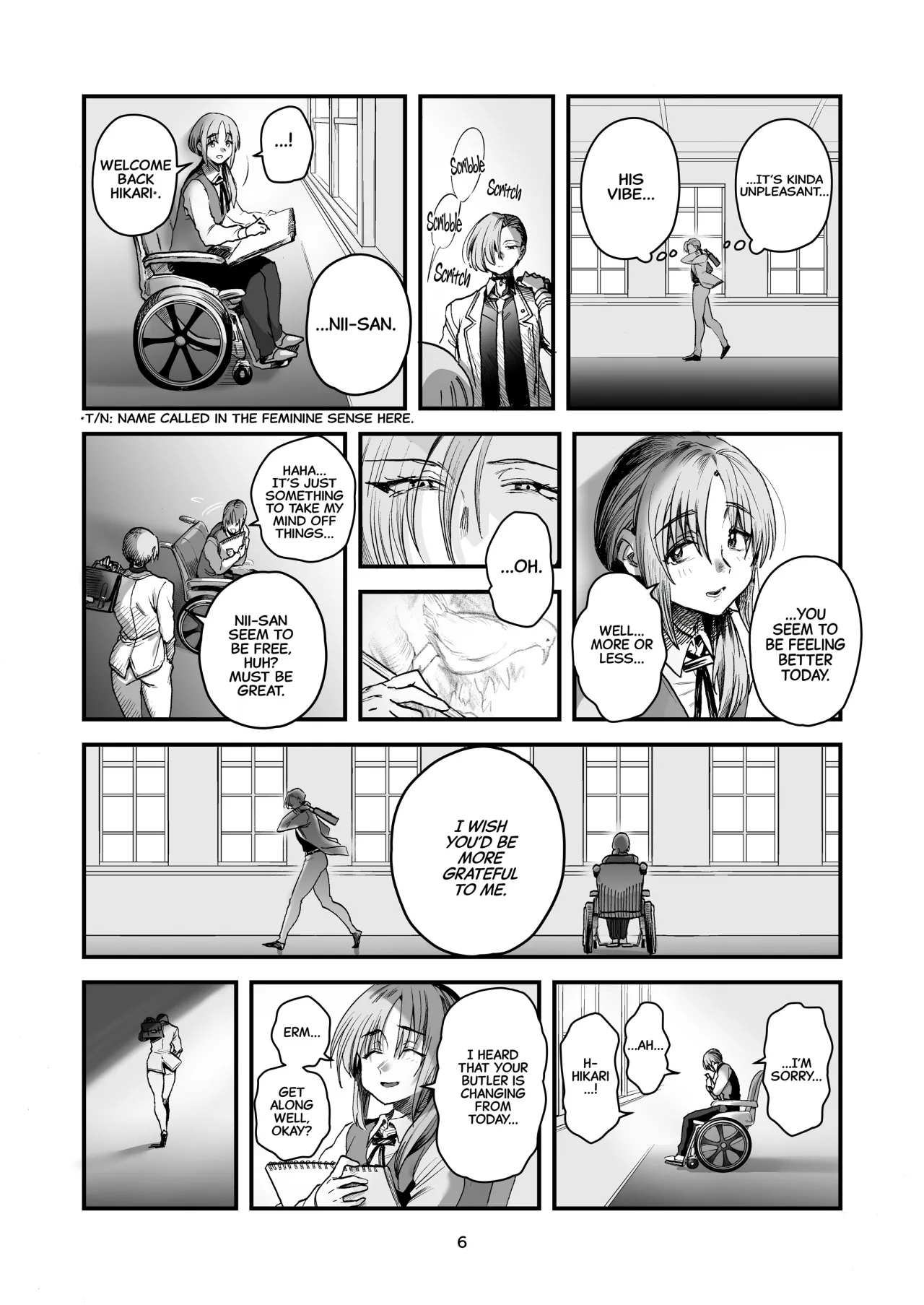 Hikaru-kun wa Oshimai. 6