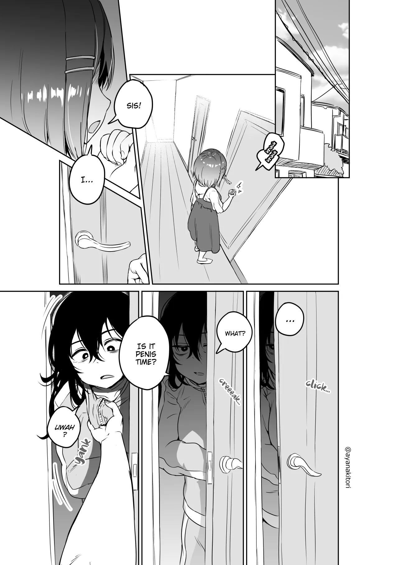 Hikikomori and Her Futanari Sister 13
