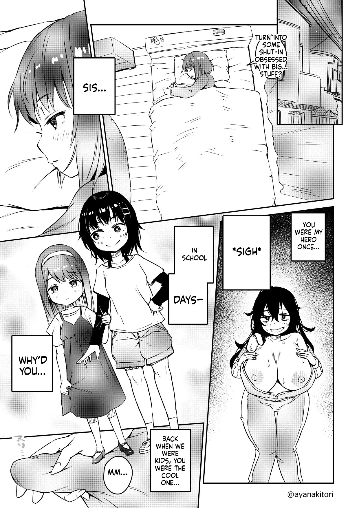 Hikikomori and Her Futanari Sister 9