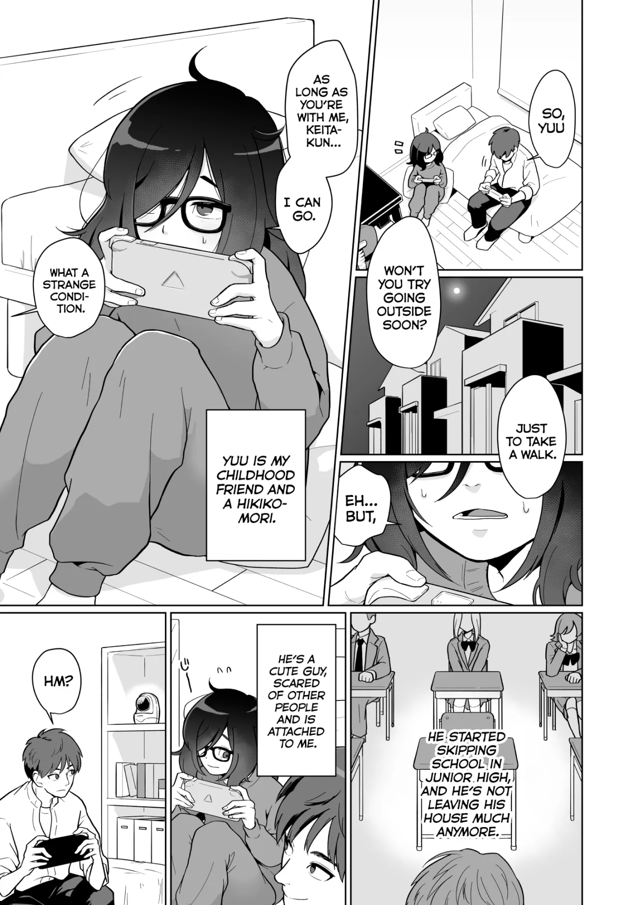 Hikikomori Osananajimi no Seiseikatsu Nozoite Mita! 3