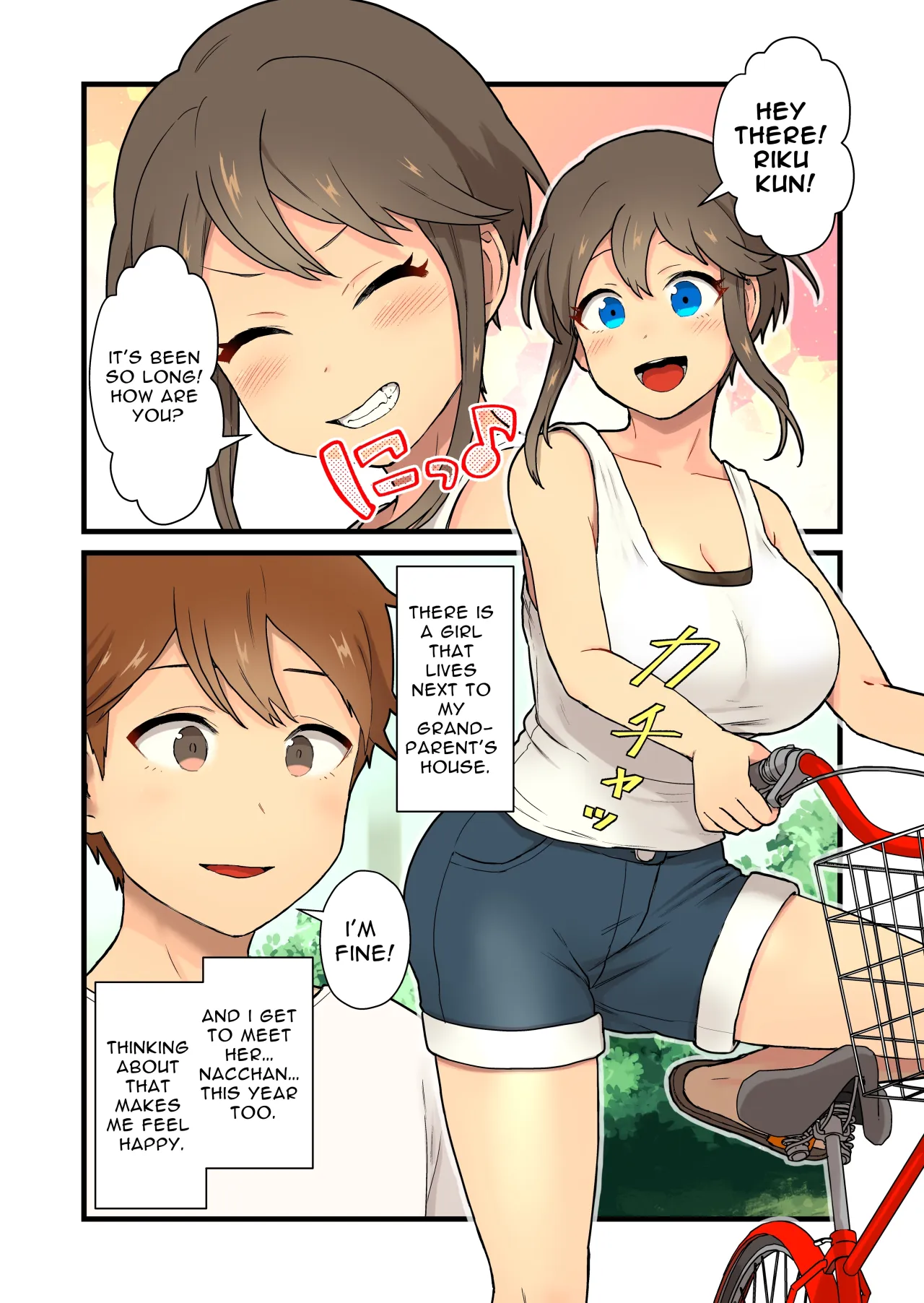 Hisashiburi ni Atta Inaka no Onna Tomodachi Issen Koechau 3