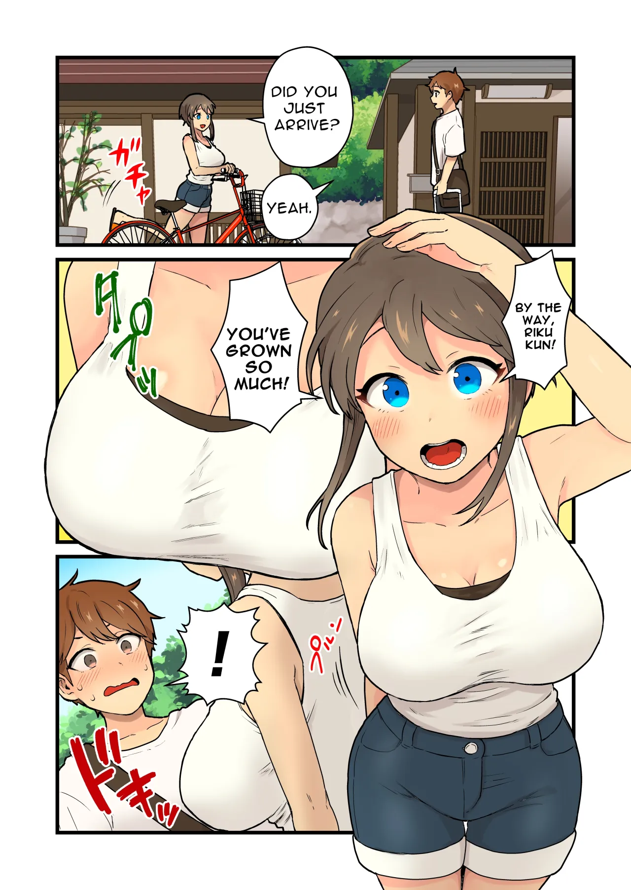 Hisashiburi ni Atta Inaka no Onna Tomodachi Issen Koechau 4
