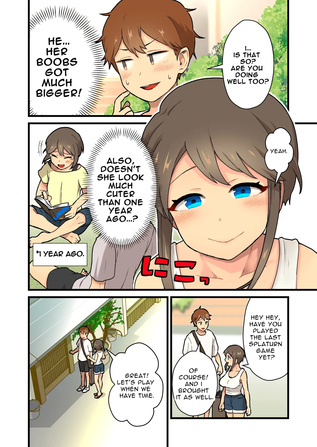Hisashiburi ni Atta Inaka no Onna Tomodachi Issen Koechau 5