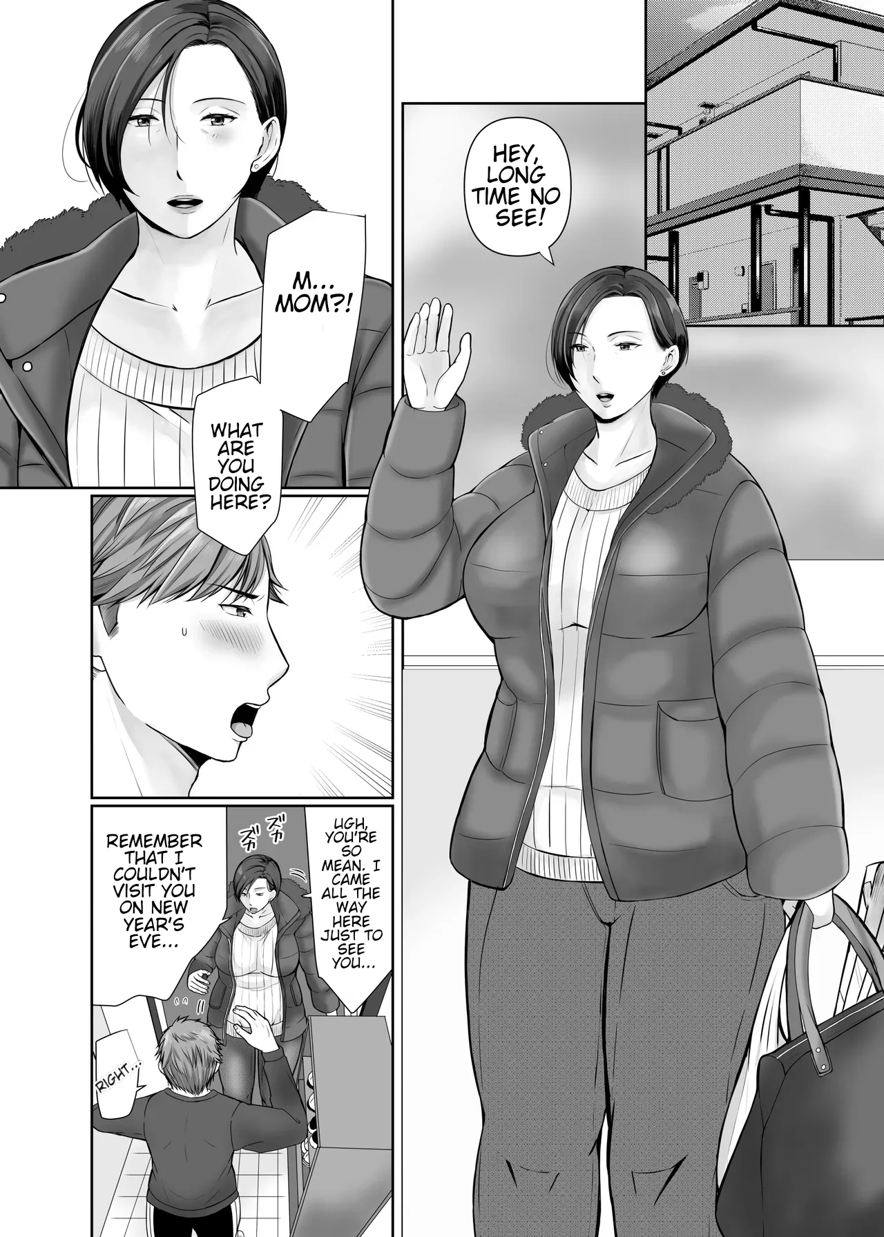 Hitorigurashi no Musuko ni Semararete... 2