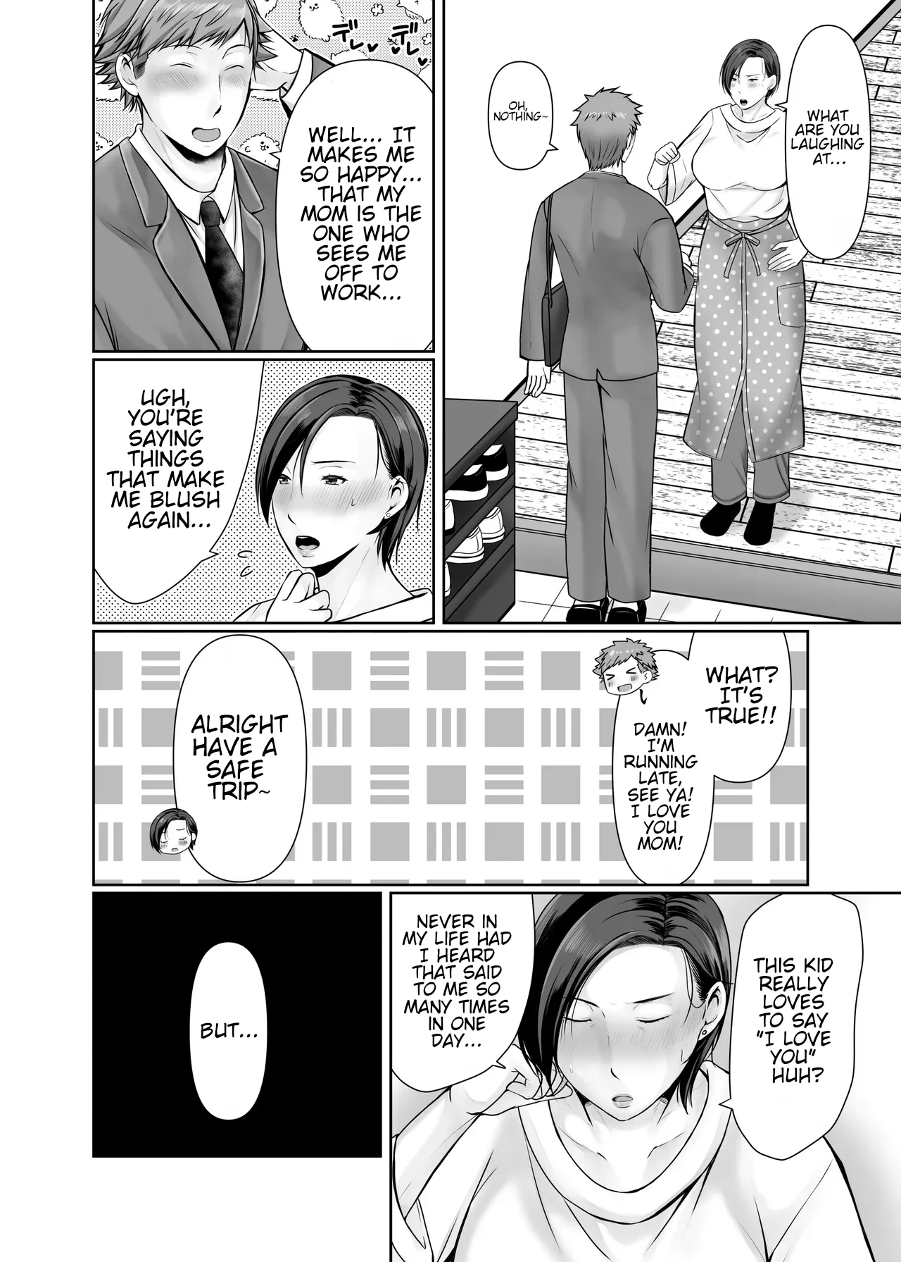 Hitorigurashi no Musuko ni Semararete... 56