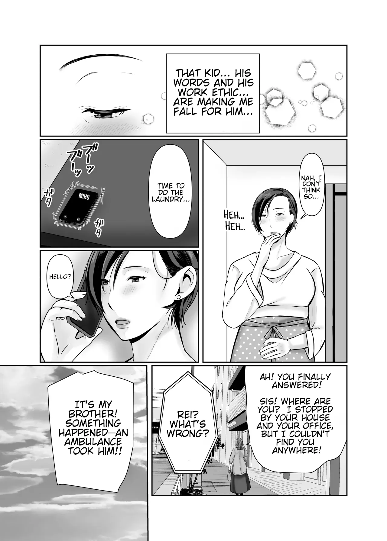 Hitorigurashi no Musuko ni Semararete... 57