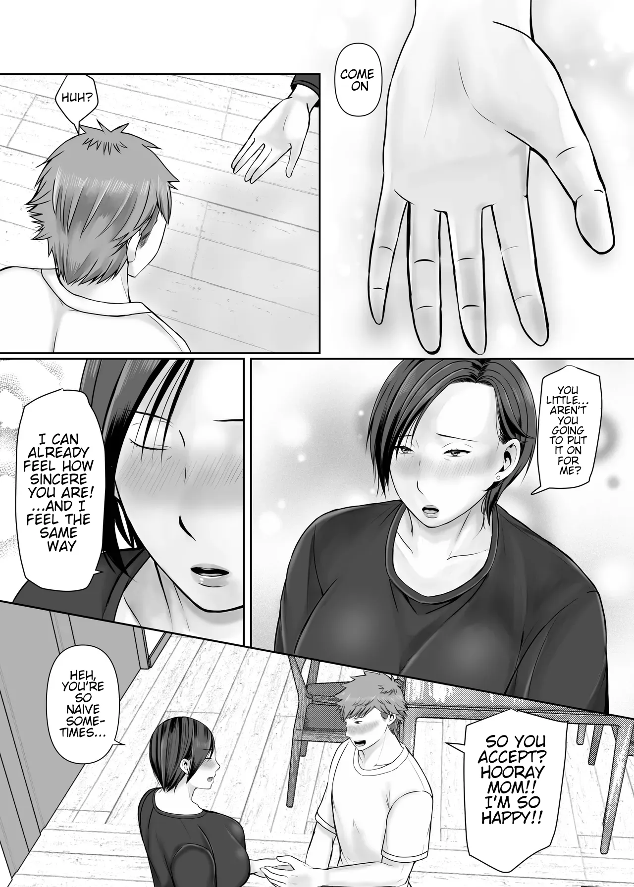 Hitorigurashi no Musuko ni Semararete... 68