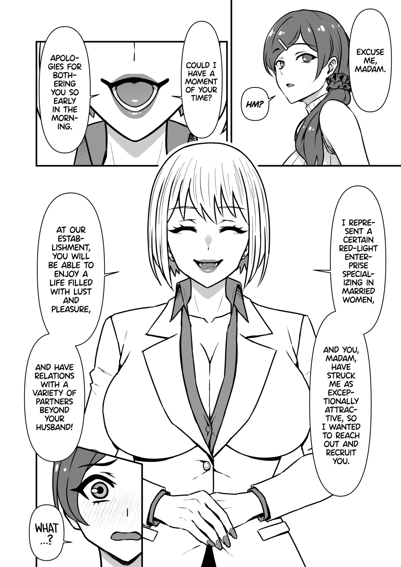 Hitozuma Kairou ~Danna Omoi no Hitozuma wa Saimin de Midara na Fuuzokujou e Kawarihateru~ 3