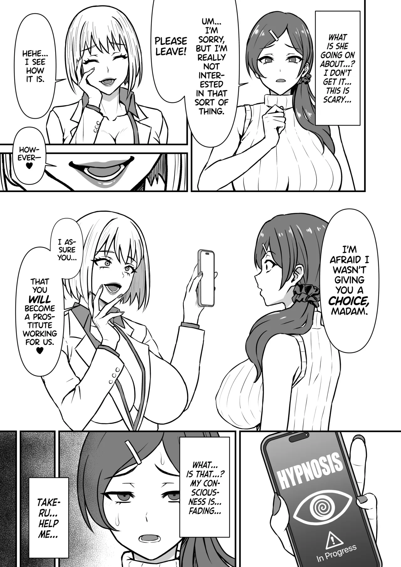 Hitozuma Kairou ~Danna Omoi no Hitozuma wa Saimin de Midara na Fuuzokujou e Kawarihateru~ 4