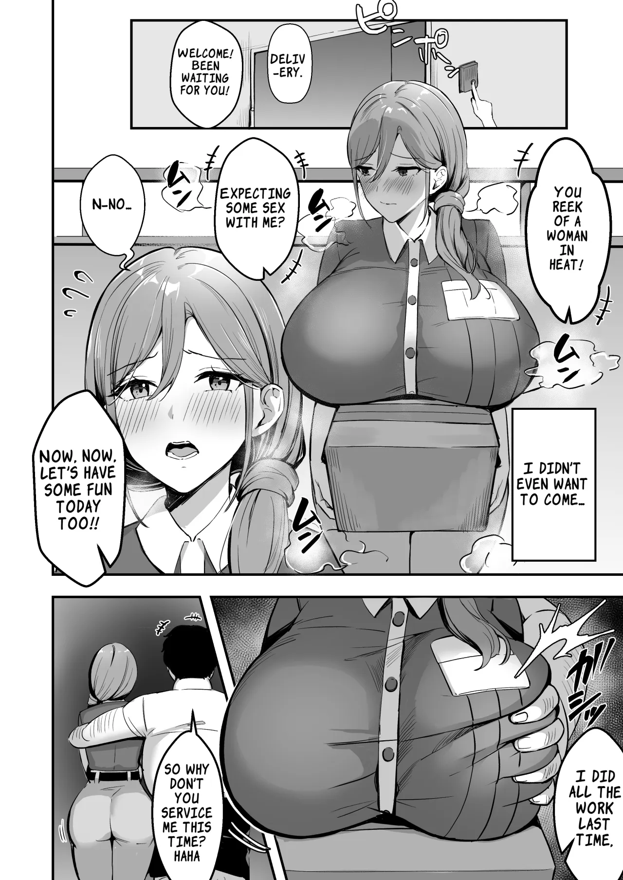 Hitozuma no Takuhaibin Otodokesaki no Dekachin de Watashi wa Mesu ni Narimashita 31
