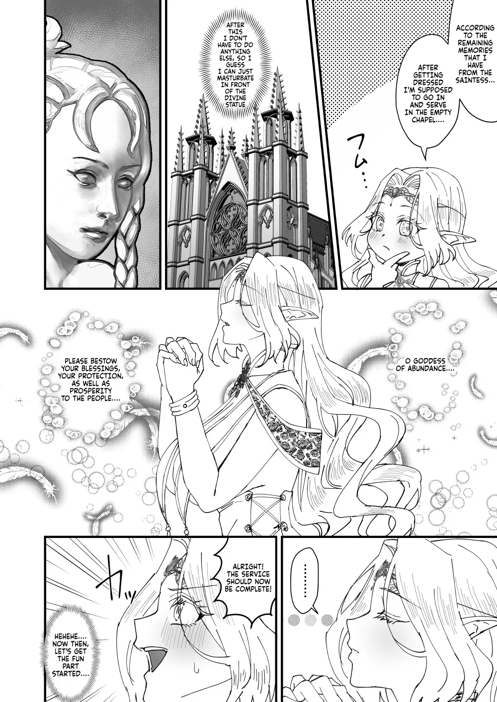Honban Kinshi TS Tentei Junketsu Seijo no Dosukebe Etsurakutan ~Onanie Hen~ 9