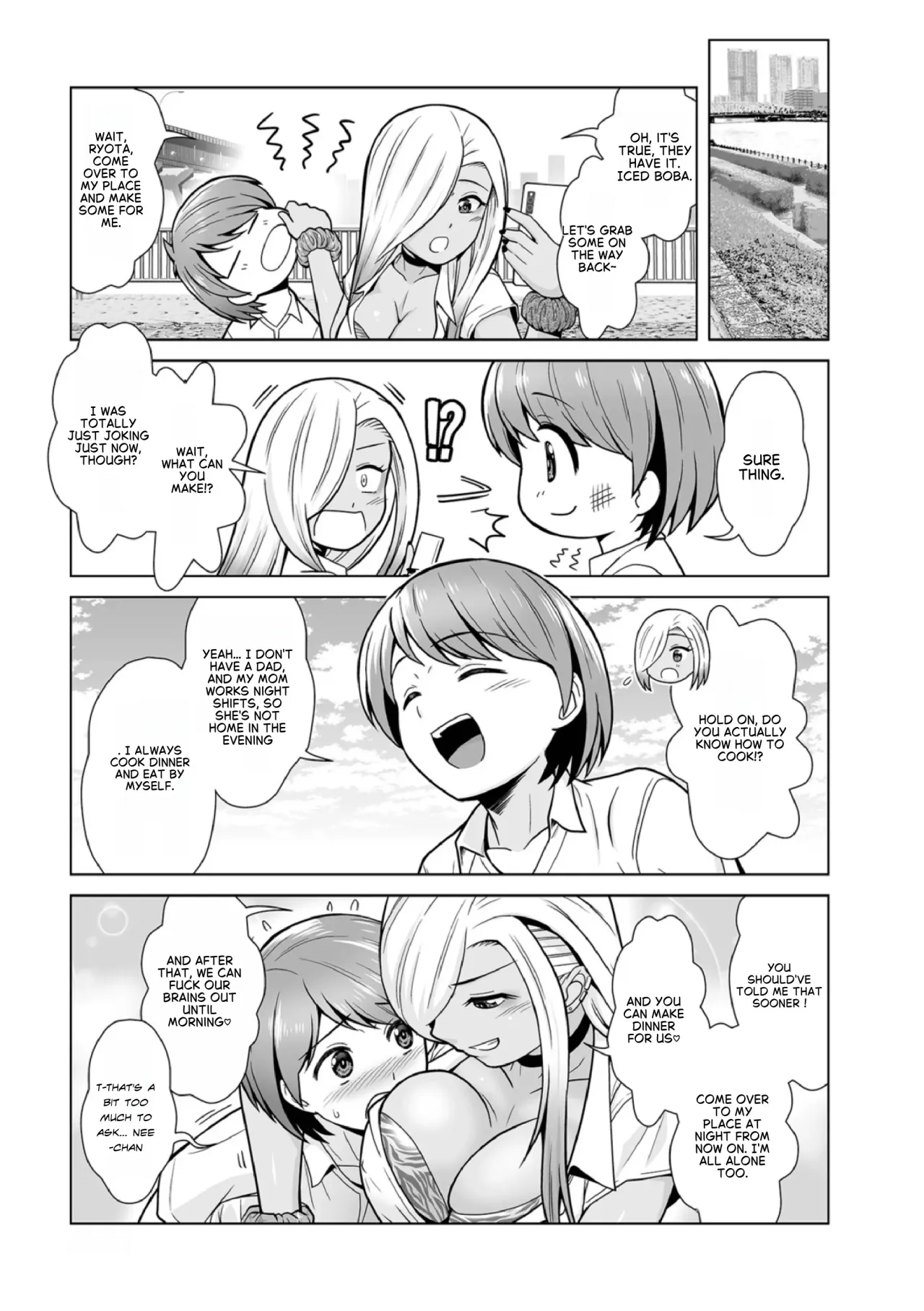 Honto wa yasashii kuro gyaru no onesan 03 20