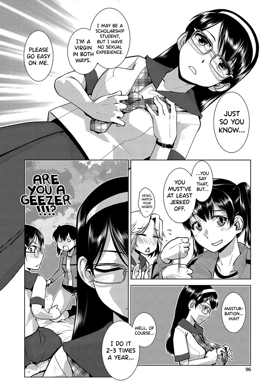 Houkago Futanari Nakadashi Nikki + Haishin Tokuten Message Paper, Hyoushi Ura Hyoushi Genga 111