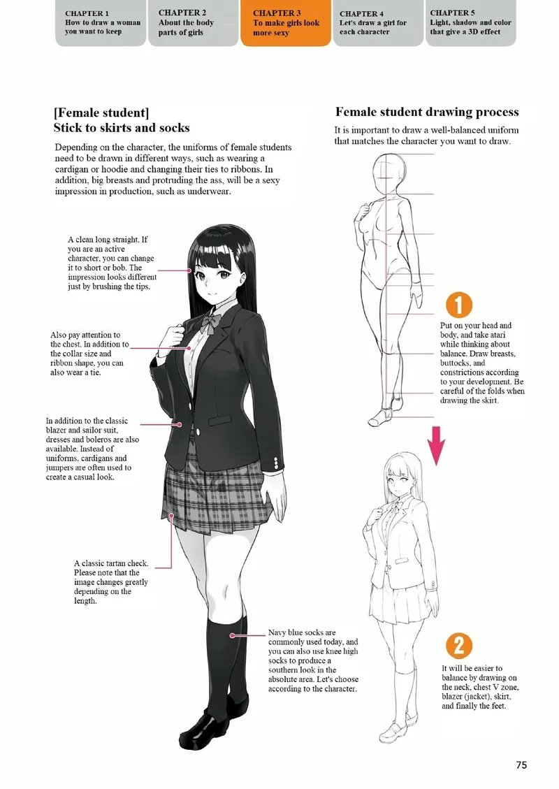 [Houtengeki] Choppiri H na Onnanoko no Kakikata [English] (Complete) 77