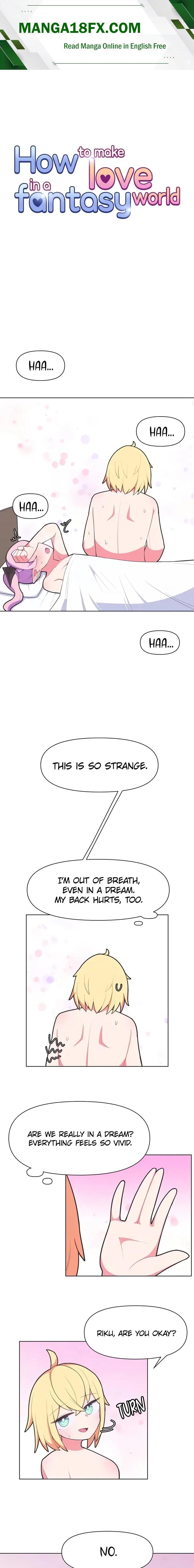 How to Make Love in a Fantasy World 1