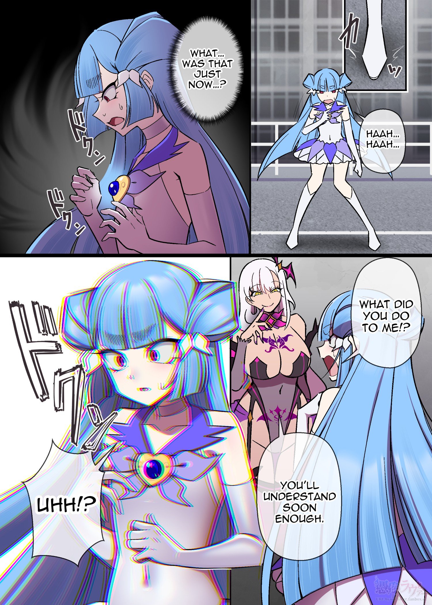 [Hyoui Lover (Devil Dance)] Alestia & Muddy Cherry Crossover IF Manga 4