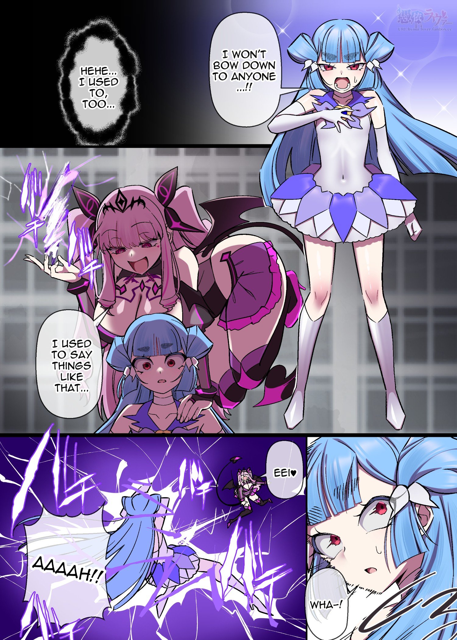 [Hyoui Lover (Devil Dance)] Alestia & Muddy Cherry Crossover IF Manga 6